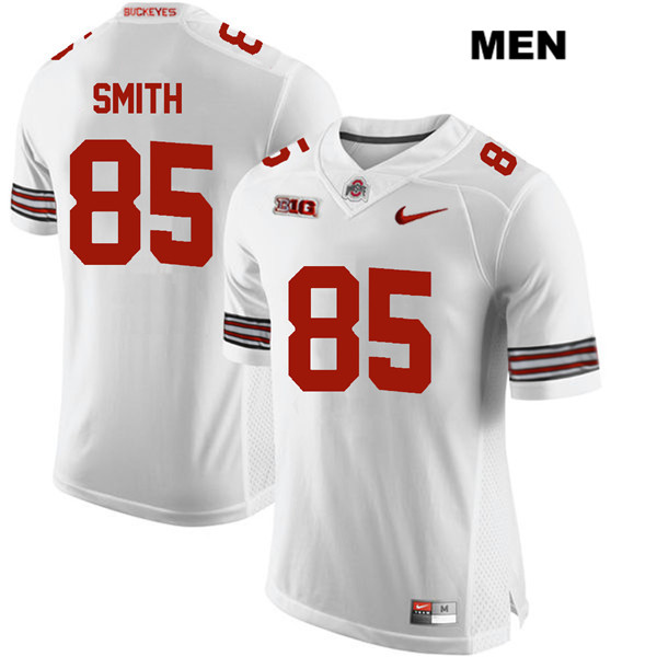Ohio State Buckeyes Men's L'Christian Smith #85 White Authentic Nike College NCAA Stitched Football Jersey KS19P40UJ